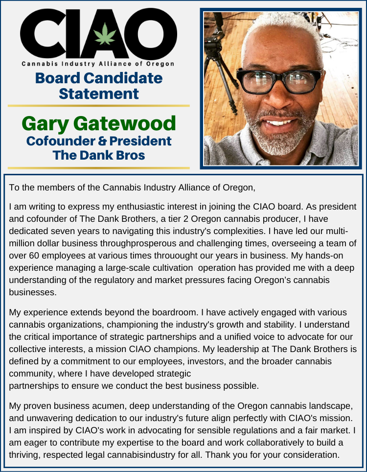 2025 Candidate Statements - GG